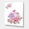 Designart - Bouquet of Pink and Purple Flowers I - Farmhouse Canvas Wall Art Print